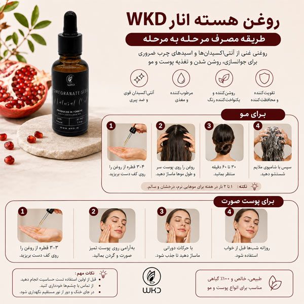 روغن هسته انار